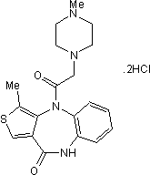 Telenzepine dihydrochloride