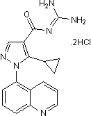 Zoniporide dihydrochloride