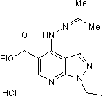 Etazolate hydrochloride